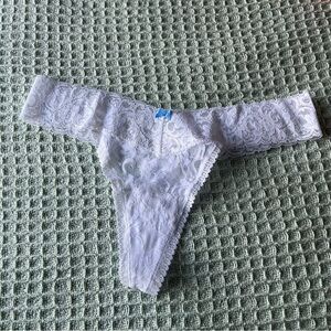 Bridal / Bride Lace Thong - One Size
